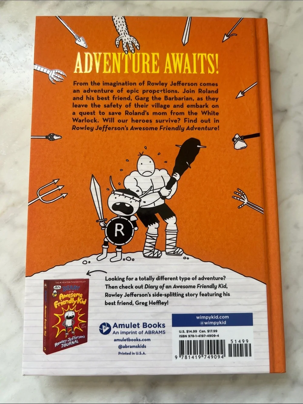 Rowley Jefferson's Awesome Friendly Adventure - Orange